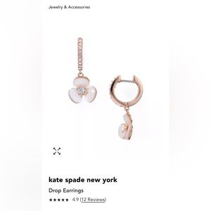 Kate Spade Drop Mini Hoops